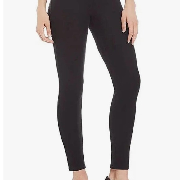 NWT WOMEN'S MICHAEL KORS BLACK TWILL STRETCH PANTS SIZE LARGE MSRP $68.00 - Picture 1 of 6